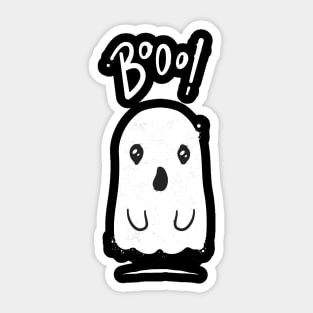 Cute Haloween Ghost Sticker